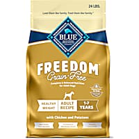 Blue Buffalo Chicken & Potatoes Freedom Complete & Balanced Nutrition Healthy Weight Adult Dry Dog Food