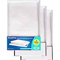 PetSafe ScoopFree Pack 3 Cat Litter Box Tray Refills with Sensitive Non Clumping Crystals