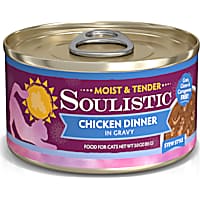 Soulistic Moist & Tender Chicken Dinner in Gravy Wet Cat Food