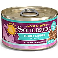 Soulistic Moist & Tender Turkey Dinner in Gravy Wet Cat Food