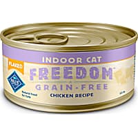 Blue Buffalo Blue Freedom Grain Free Indoor Flaked Chicken Adult Canned Cat Food