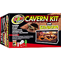 Zoo Med Cavern Kit with Excavator