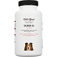 Well & Good Skin & Coat Salmon Oil Dog Capsules