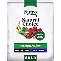 Nutro Natural Choice Lamb and Brown Rice Recipe Small Bites Adult Dry Dog Food