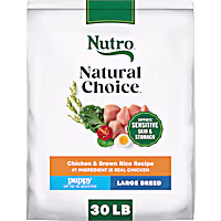 Nutro Natural Choice Chicken & Brown Rice Recipe Large Breed Dry Puppy Food
