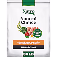 Nutro Natural Choice Chicken & Brown Rice Recipe Senior Dog Food
