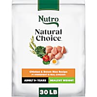 Nutro Natural Choice Chicken & Brown Rice Recipe Adult Healthy Weight Dog Food