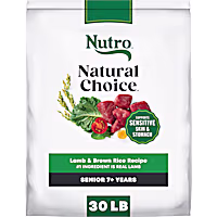 Nutro Natural Choice Lamb & Brown Rice Recipe Senior Dog Food