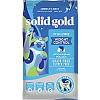 Solid Gold Grain-Free & Gluten Free Fit as a Fiddle with Fresh Caught Alaskan Pollock Adult Dry Cat Food
