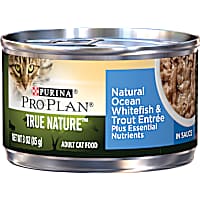 Purina Pro Plan Natural Ocean Whitefish & Trout Entree in Sauce Wet Cat Food