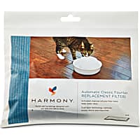 Harmony Automatic Cat Water Fountain Charcoal Replacement Filters