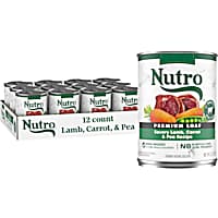 Nutro Premium Loaf Adult Natural Grain Free Savory Lamb, Carrot & Pea Recipe Wet Dog Food