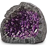 Imagitarium Purple Geode Aquarium Decor