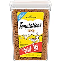 Temptations Classics Tasty Chicken Flavor Crunchy and Soft Cat Treats