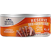 Natural Balance Limited Ingredient Adult Grain-Free Wet Canned Cat Food Duck & Green Pea Recipe