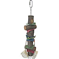 YML Wooden Rawhide Bird Toy