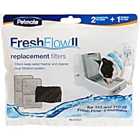 Petmate Fresh Flow II Purifying Pet Fountain Replacement Filters
