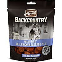 Merrick Backcountry Wild Prairie Real Chicken Sausage Cuts Grain Free Dog Treats