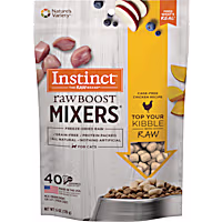 Instinct Freeze Dried Raw Boost Mixers Grain Free Cage Free Chicken Recipe All Natural Cat Food Topper