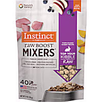 Instinct Freeze Dried Raw Boost Mixers Grain Free Farm Raised Rabbit Recipe All Natural Cat Food Topper