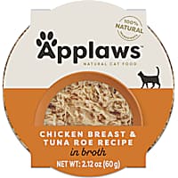 Applaws Natural Chicken Breast with Tuna Roe in Broth Wet Cat Food