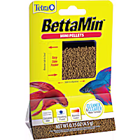 Tetra Betta Floating Mini Pellets, .15 OZ