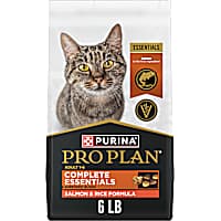 Purina Pro Plan High Protein with Probiotics Shredded Blend Salmon & Rice Formula Dry Cat Food