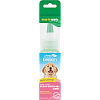 TropiClean Fresh Breath Oral Care Clean Teeth Gel for Puppies