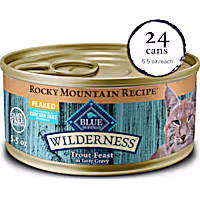 Blue Buffalo Wilderness Trout Rocky Mountain Recipe Adult Cat Wet Food