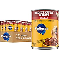 Pedigree Choice Cuts in Gravy with Beef Adult Soft Wet Dog Food