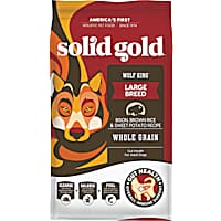 Solid Gold Wolf King Bison, Brown Rice & Sweet Potatoes Adult Dog Food