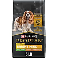 Purina Pro Plan Senior Bright Mind 7+ Chicken & Rice Formula Small Breed Dry Dog Food