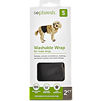 So Phresh Washable Wrap for Male Dogs 2pk