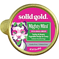 Solid Gold Mighty Mini Turkey Grain and Gluten Free Wet Dog Food