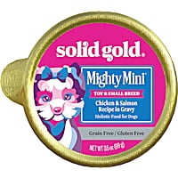 Solid Gold Mighty Mini Chicken & Salmon Grain and Gluten Free Wet Dog Food