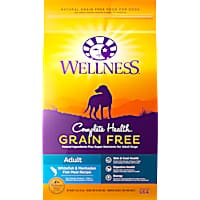 Wellness Complete Health Grain Free Adult Whitefish and Menhaden Fish Meal Recipe Dry Dog Food
