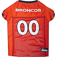 Pets First Denver Broncos NFL Mesh Pet Jersey