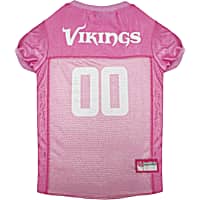 Pets First Minnesota Vikings NFL Pink Mesh Jersey