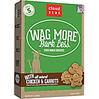 Cloud Star Wag More Bark Less Oven Baked Chicken & Carrots Dog Treats