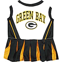 Pets First Green Bay Packers NFL Cheerleader Outfit