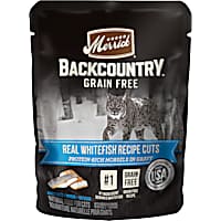Merrick Backcountry Grain Free Real Whitefish Recipe Cuts in Gravy Wet Cat Food