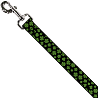 Buckle-Down Irish Clovers Dog Leash