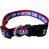 Pets First Chicago Cubs MLB Dog Collar