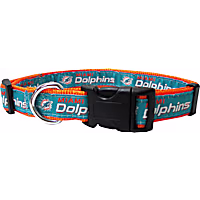 Pets First Miami Dolphins NFL Dog Collar