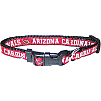Pets First Arizona Cardinals NFL Dog Collar