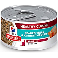 Hill's Science Diet Adult Healthy Cuisine Seared Tuna & Carrot Medley Canned Wet Cat Food