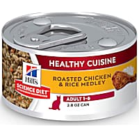 Hill's Science Diet Adult Healthy Cuisine Roasted Chicken & Rice Medley Canned Wet Cat Food