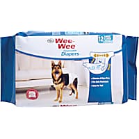  SammyDoo Pet Diaper Wrap with Extender, X-Large, Blue