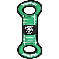 Pets First Las Vegas Raiders NFL Field Tug Dog Toy