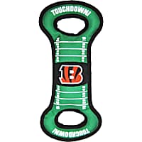 Pets First Cincinnati Bengals NFL Field Tug Dog Toy